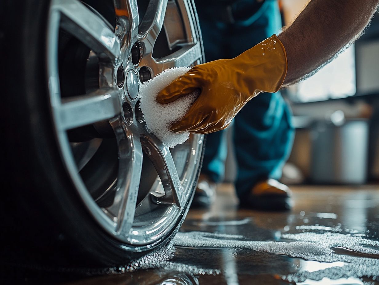 1. What household products can I use to clean my aluminum rims?